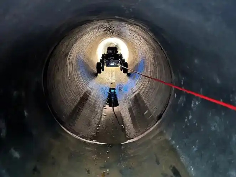 南炼新村管道检测