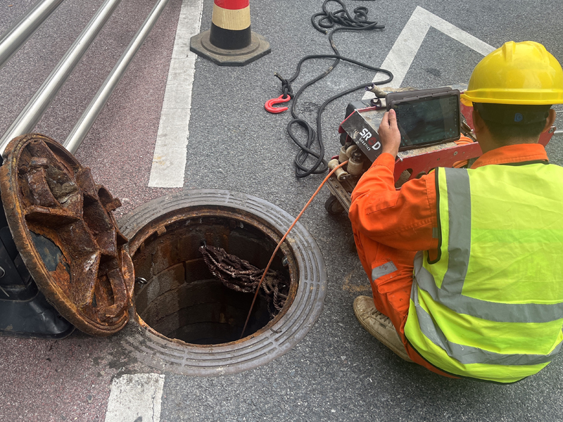 南炼新村市政管道内窥检测